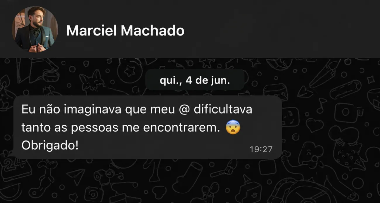 Depoimento de Marciel Machado